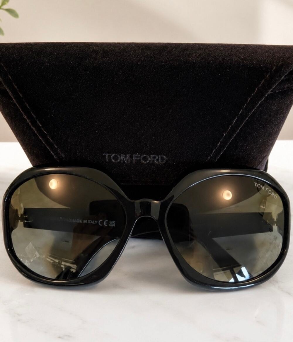 Tom Ford Black Sunglasses NWT and Case
